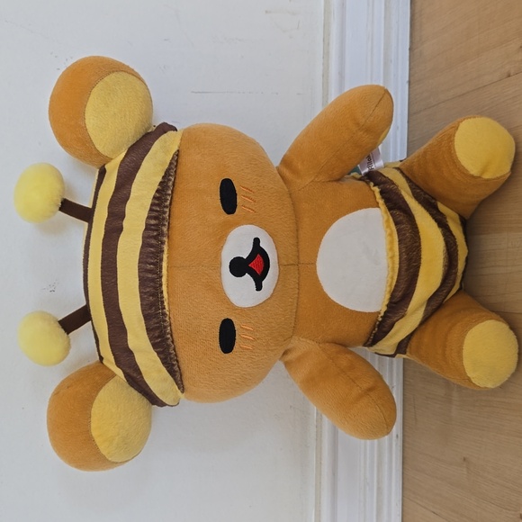 Rilakkuma Honey Bee Plush Teddy Bear Stuffed Animal Plush Toy 18" - Picture 1 of 10